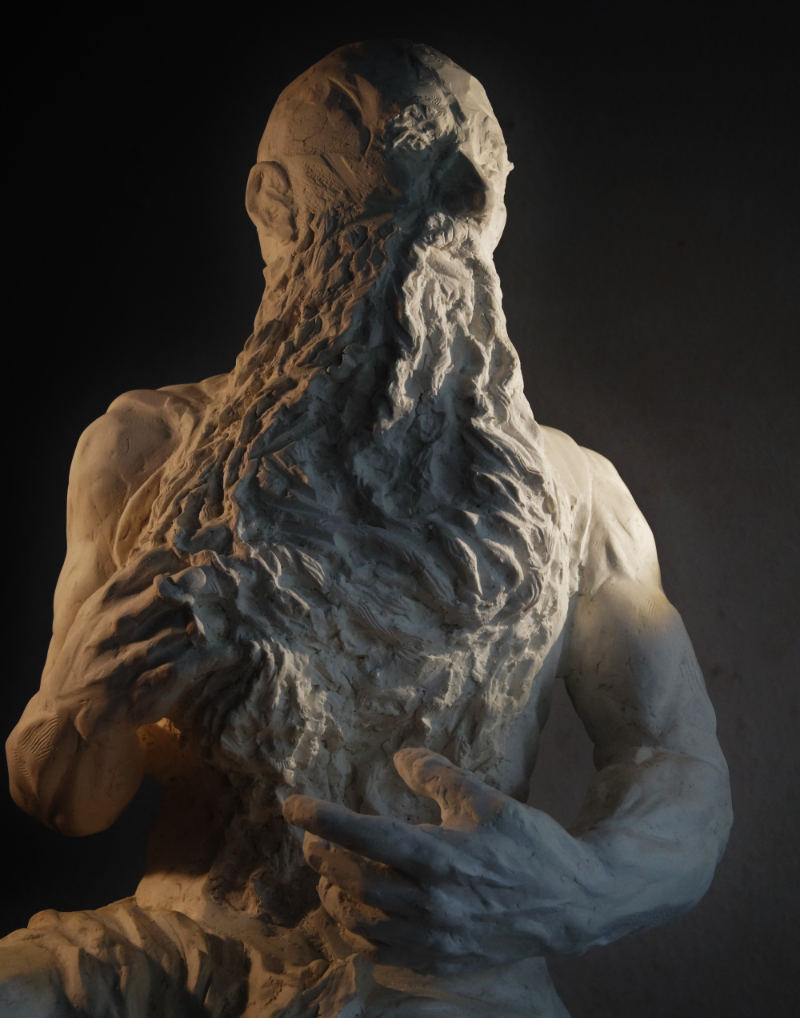 Fré Ilgen, Asclepios – The Sculpture, 2019-2021